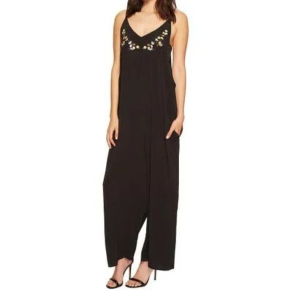 Apparel Bb Dakota Knit Wrap Jumpsuit BB Dakota Agnesi Crepe